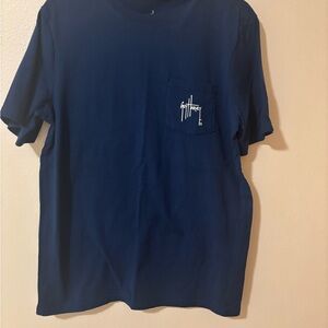 Men's Blue Graphic T-Shirt